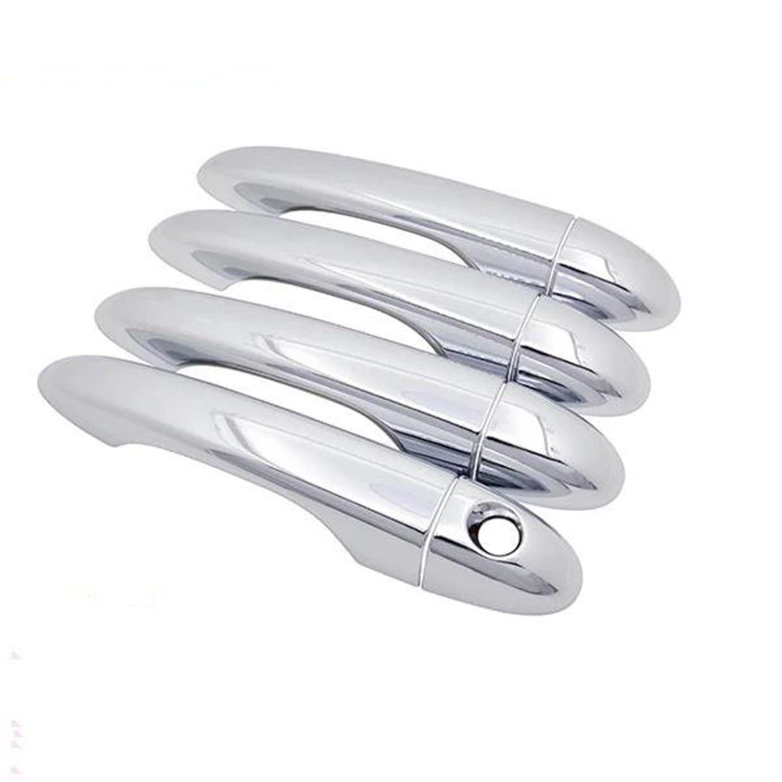 NMJLQW Car Door Handle Cover Exterior Trim Decorative for Maserati for Quattroporte M156 2014-2019(Style 1)