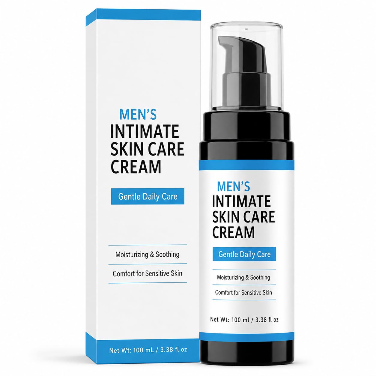 Foreskin Care Cream for Men, Steroid-Free Moisturizing Relief, 100ml