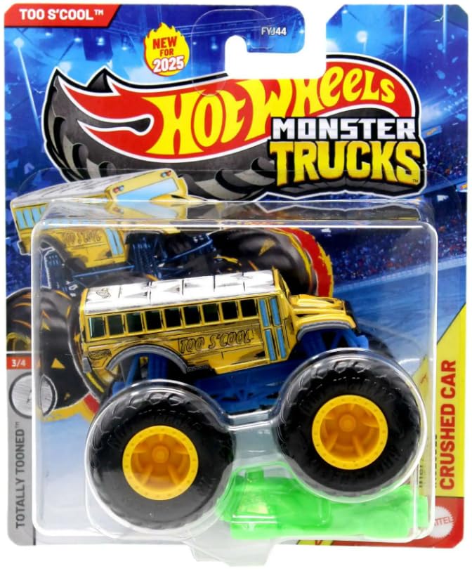 Hot Wheels Monster Trucks Too S'Cool 1:64 miniatura 1