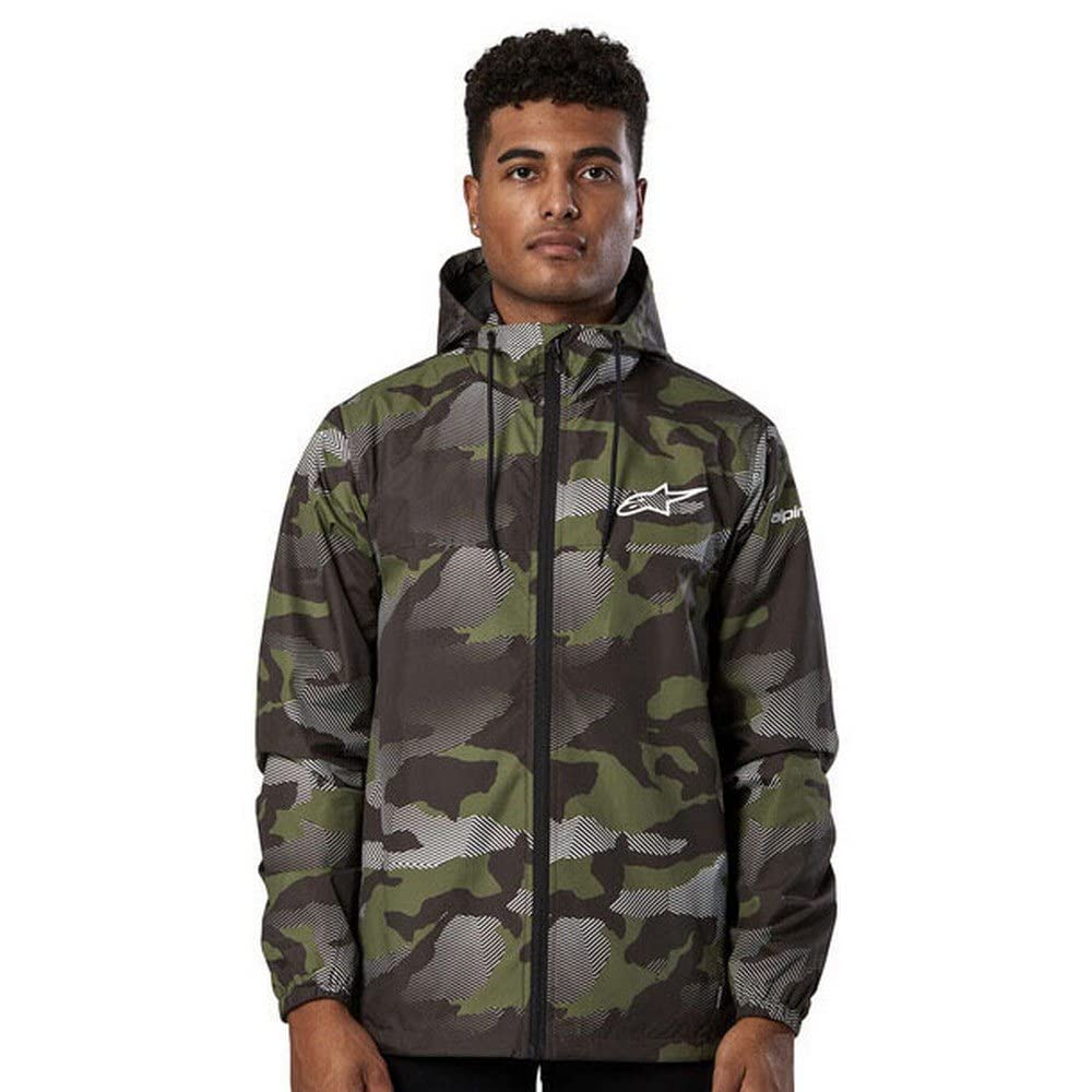 Alpinestars 1232-11020-633-M: Treq Windbreaker Camo Md at Amazon