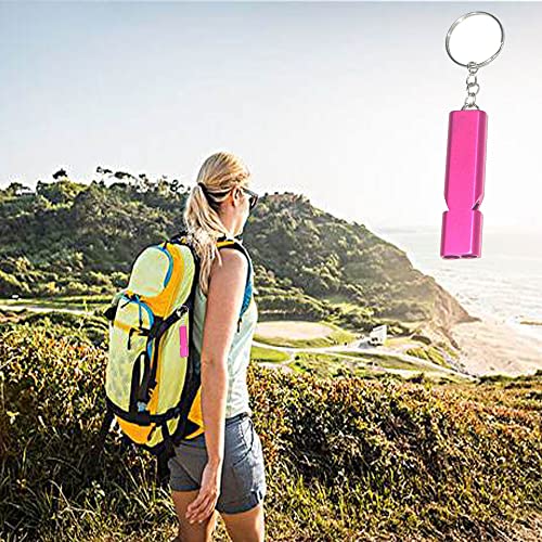 Emergency-Survival-Whistle-12-Packs-Outdoor-Loudest-Aluminum-Whistles-Double-Tubes-Slim-Rescue-Whistle-for-Swimming-Training-Camping-Hiking-Hunting-Boating