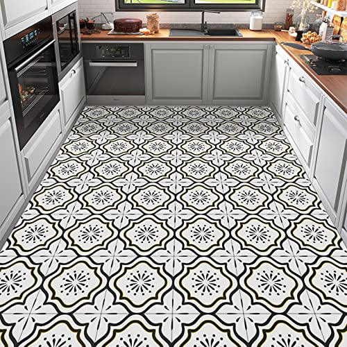 Elffloor Peel and Stick Floor Tiles Vinyl Flooring...