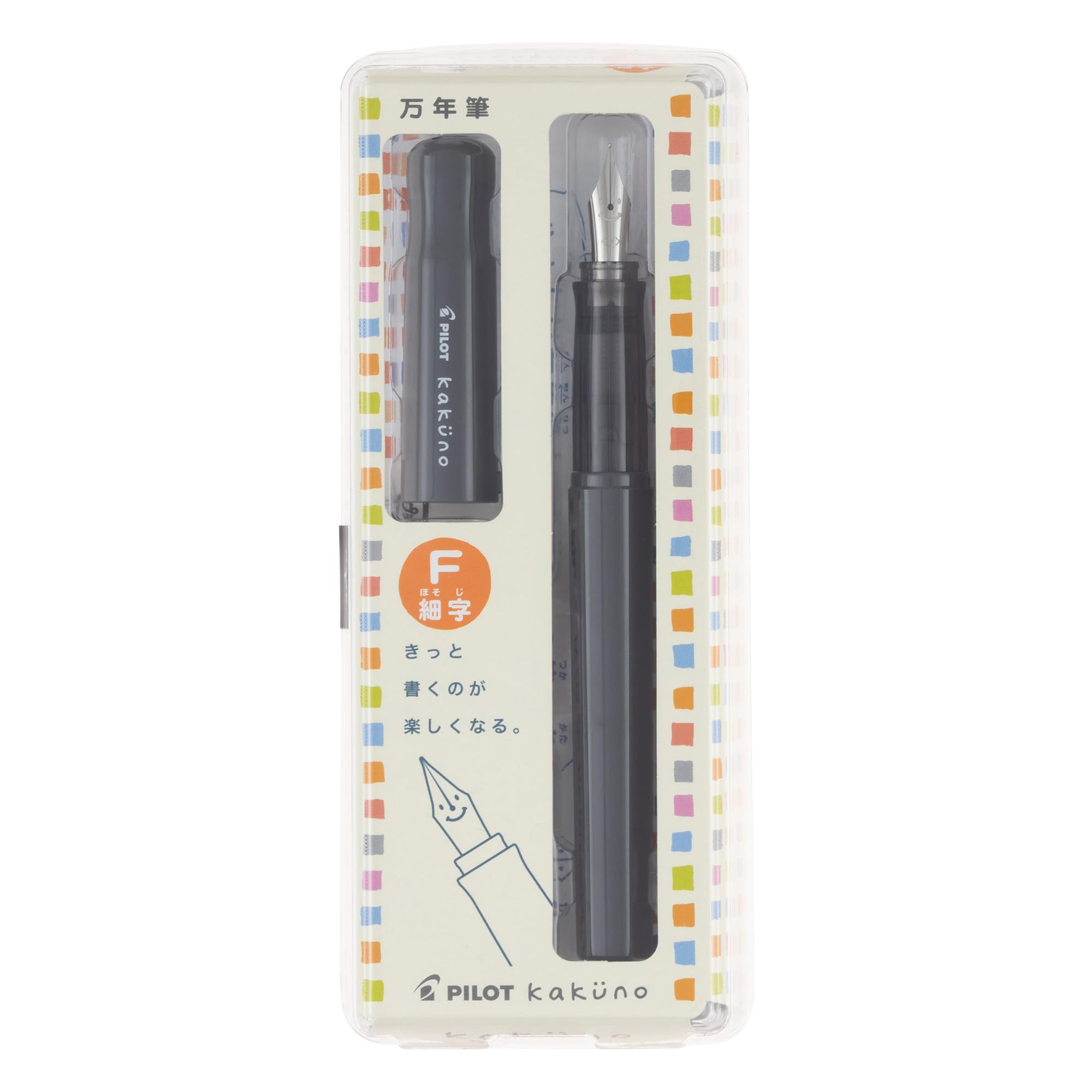 PILOT Kakuno FKA1SRGYF Fine Point Gray Pilot : Office Products