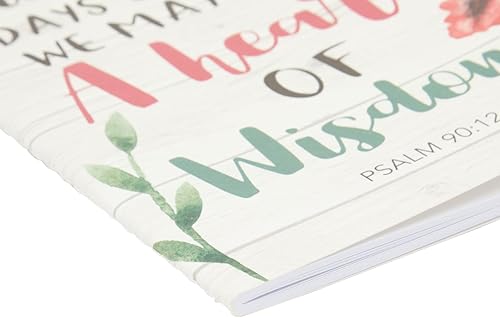 Miniatura 6 de Diario para mujeres, cuadernos de oración de fe, 5 x 8 pulgadas, paquete de 6, 40 hojas, cuaderno de estudio bíblico con cubierta floral rústica