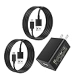 5V 2A Power Adapter Replacement Compatible with Fire TV Stick lite, Roku Streaming Stick, Chromecast Google TV,Includes USB C & Micro Charger Cable Cord