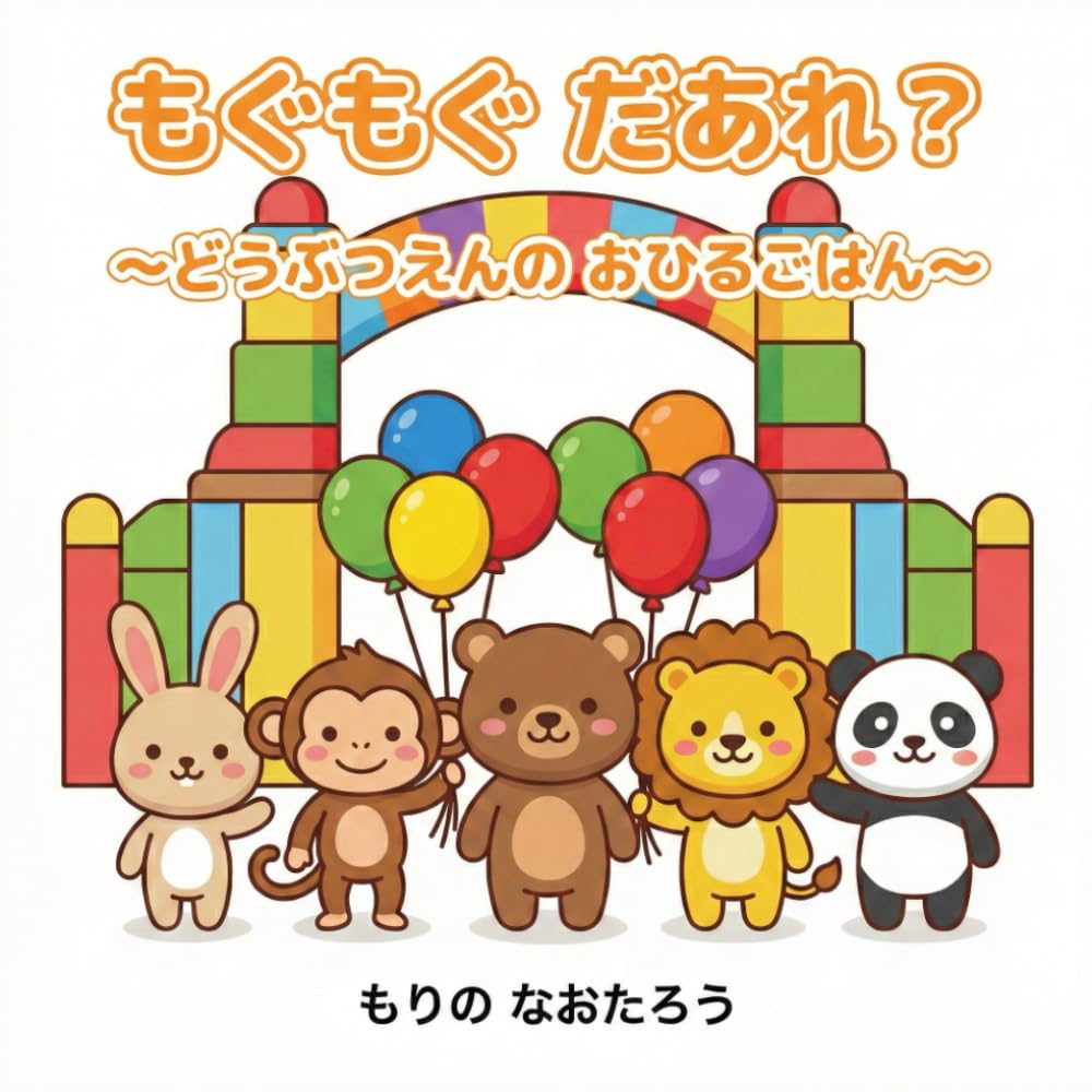 もぐもぐ だあれ？ 〜どうぶつえんの おひるごはん〜: 0歳~3歳 ご飯が大好きになる食育・知育絵本