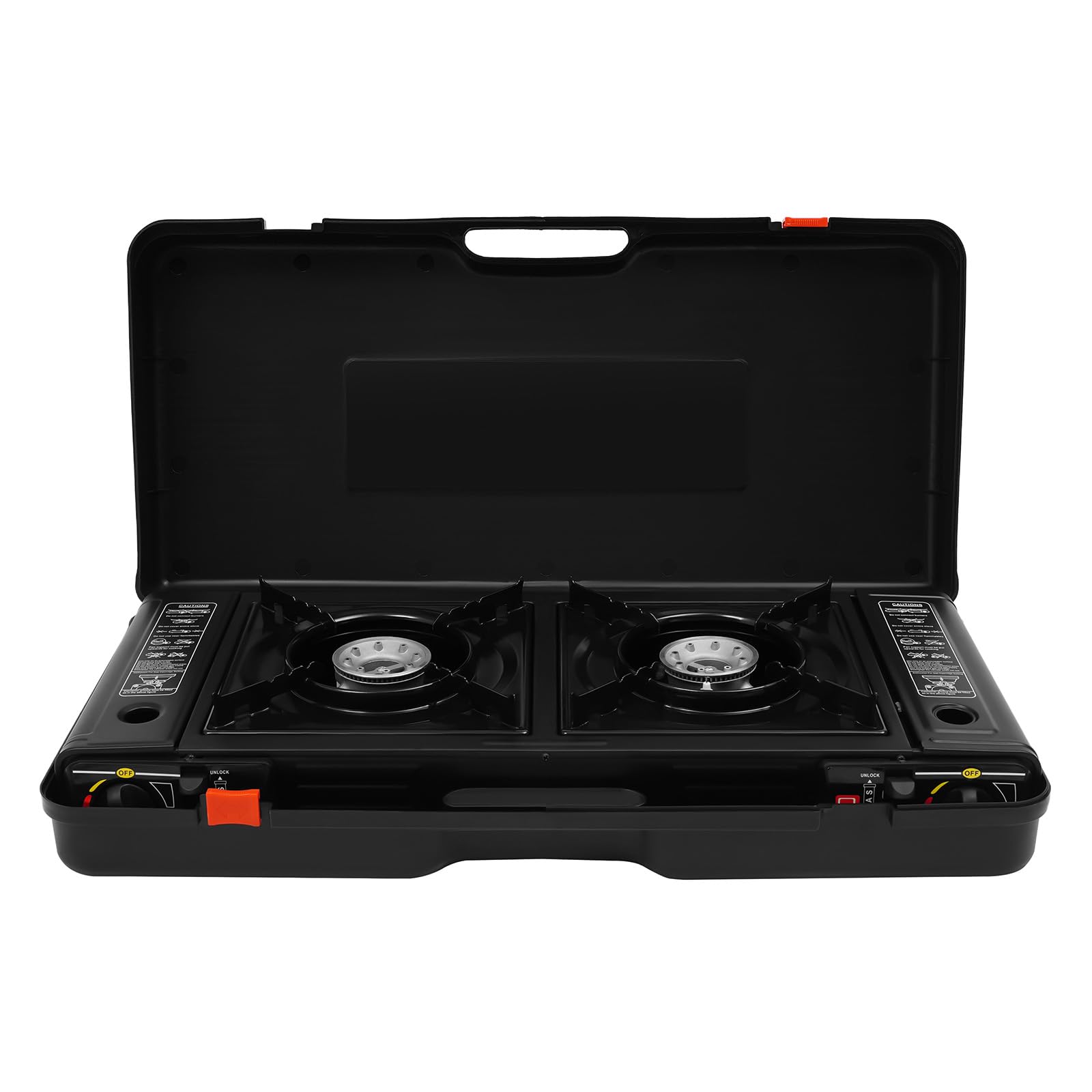 2500W Two Burner Propane Stove Gas Burners for Cooking Indoor 2 Burner Gas Stove Portable Indoor Camping Grill