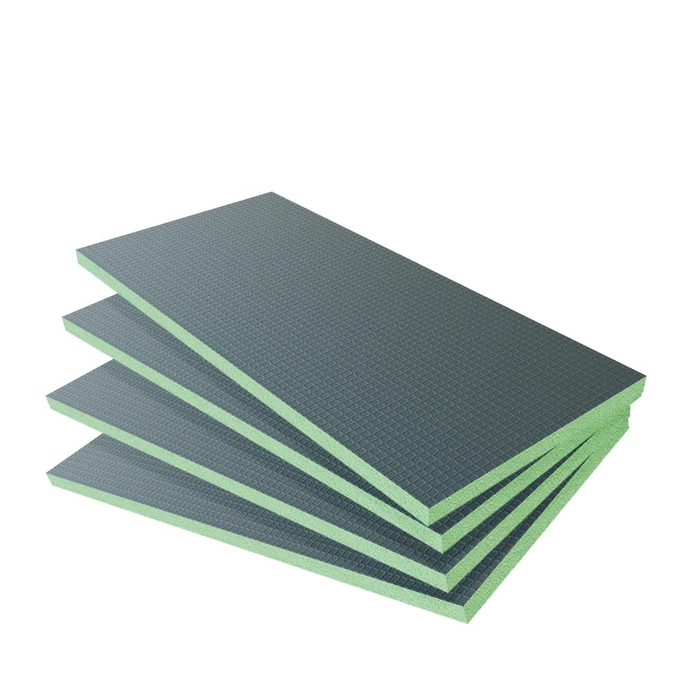 AICA Tablero de respaldo de azulejos de XPS, Tablero de aislamiento impermeable, Panel de construcción, 1250x600x40mm; 4 piezas/juego