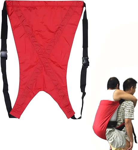 Natudeco Correa de transferencia para pacientes, correa de elevación de doble capa, correa de espalda móvil para adultos, impermeable, herramienta