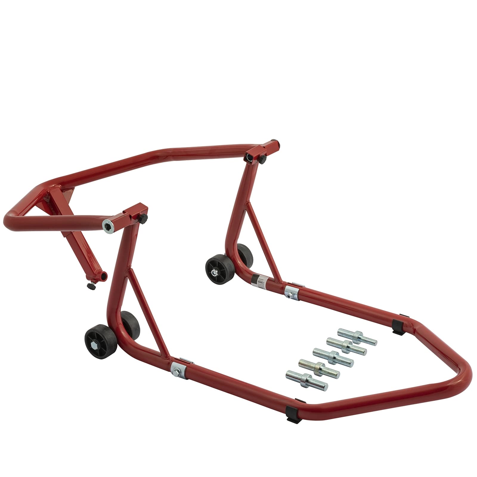 Moto Bequilles Avant Rouge Reparation Atelier Accessoire Leve Kit De Stand