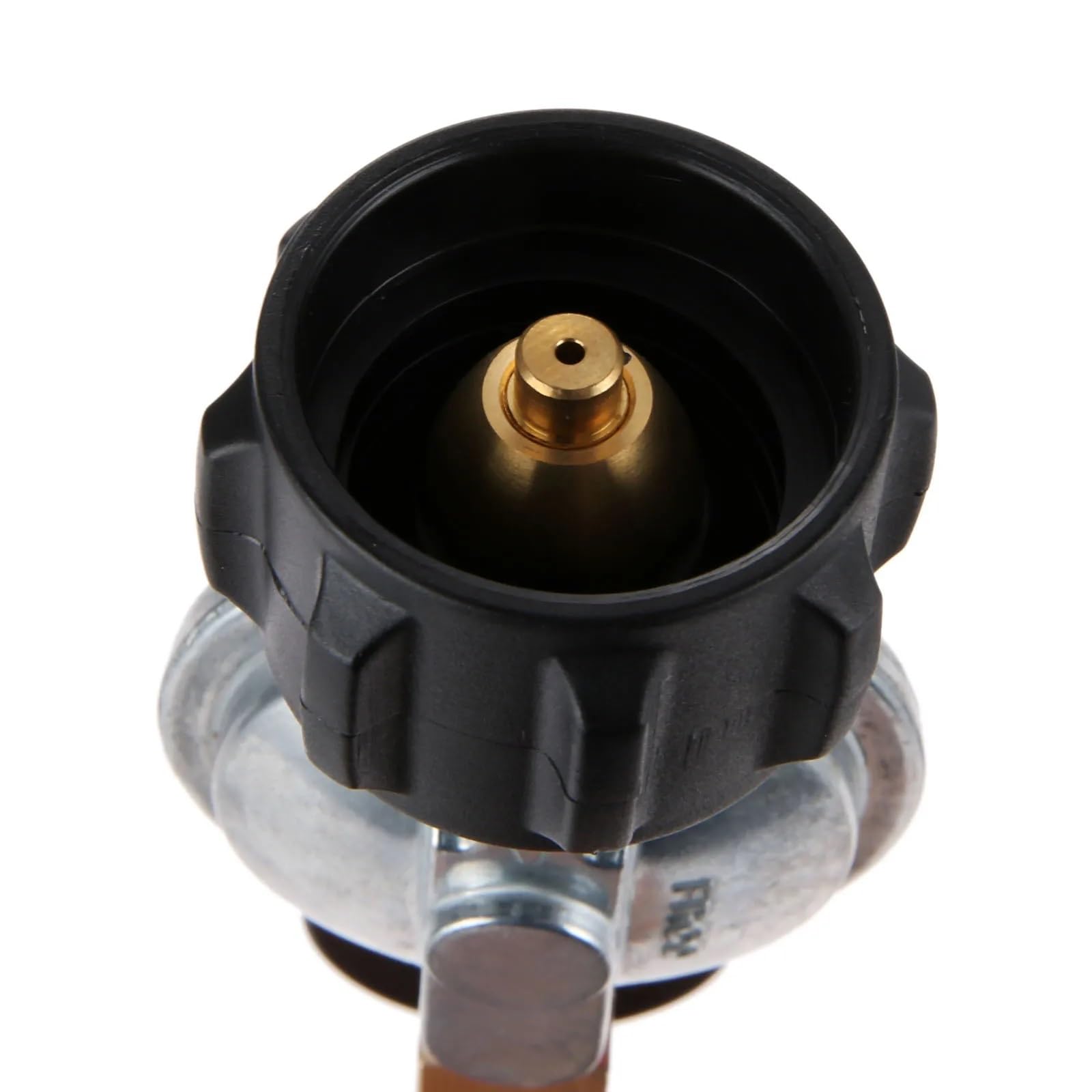 Regulador de propano Ajustable de Alta presión de 0 a 30 PSI con indicador de Nivel de Gas, Cinta for Rosca de tubería