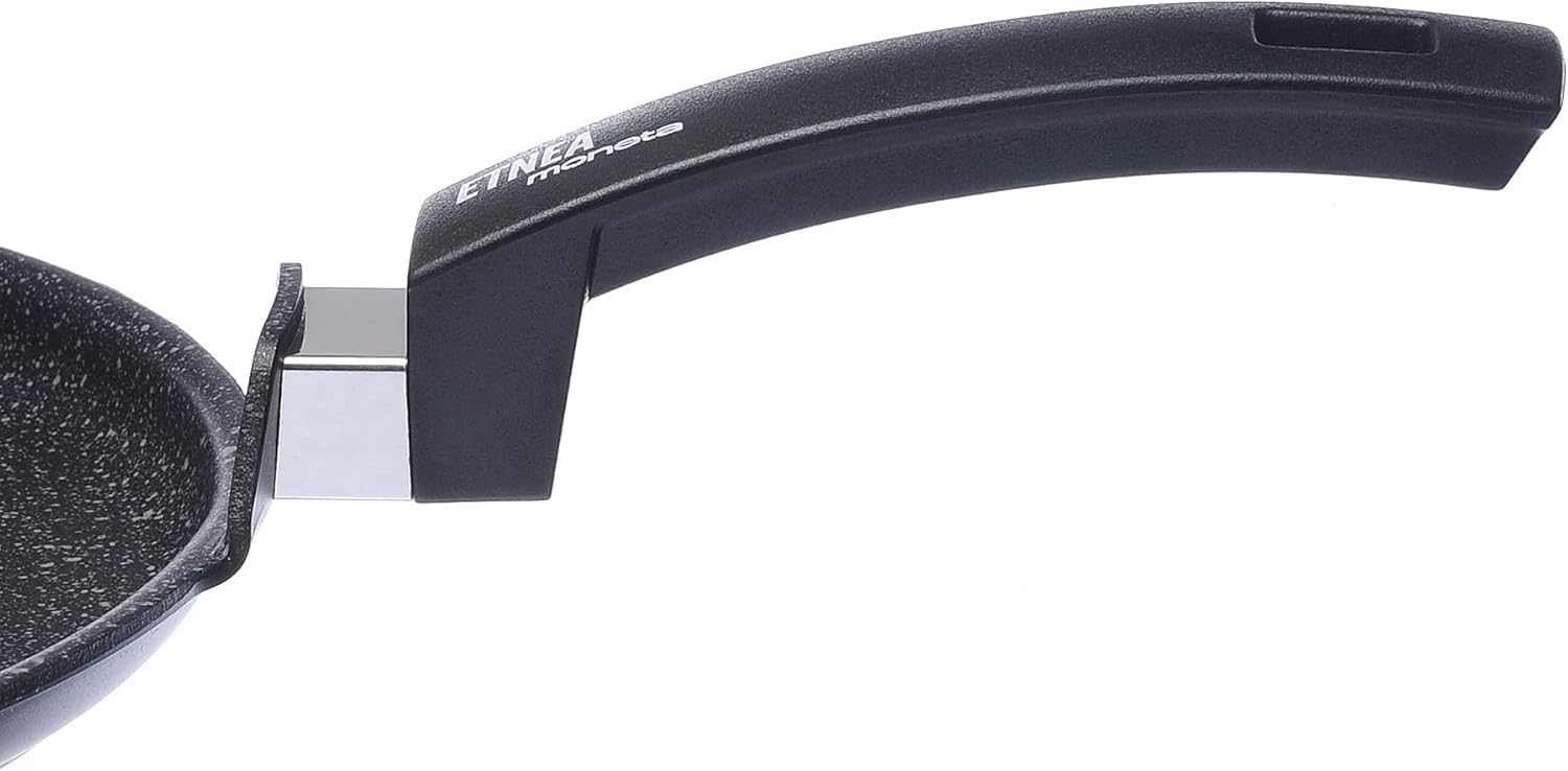 Moneta Etnea Artech Ultra Pancake Pan 32 cm, 32, Black