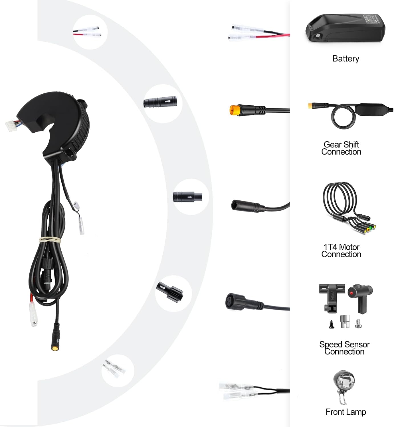BAFANG 48V 750W 25A 9T BBS02B BBS Controller Electric Bike Controller Accessories for Mid Drive Engine Kits
