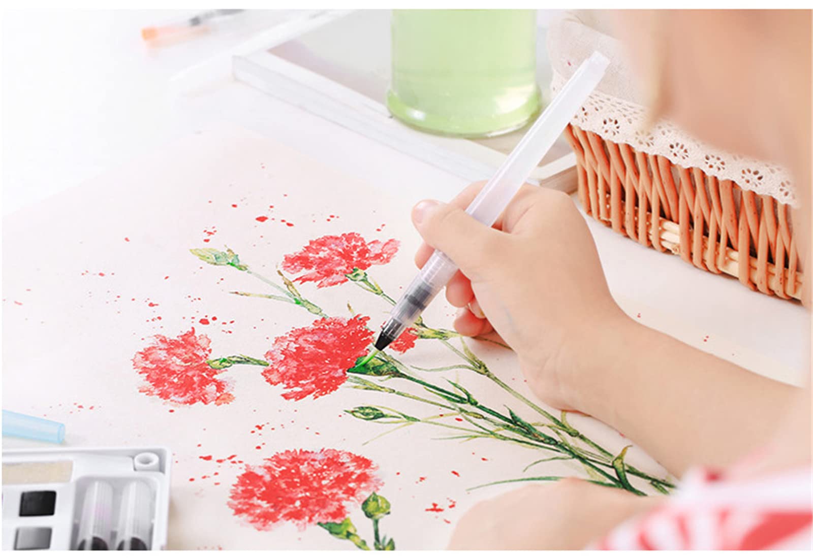 Isabey Aquarelpenseel Isagold nr.6 bestel je bij Carla Kamphuis