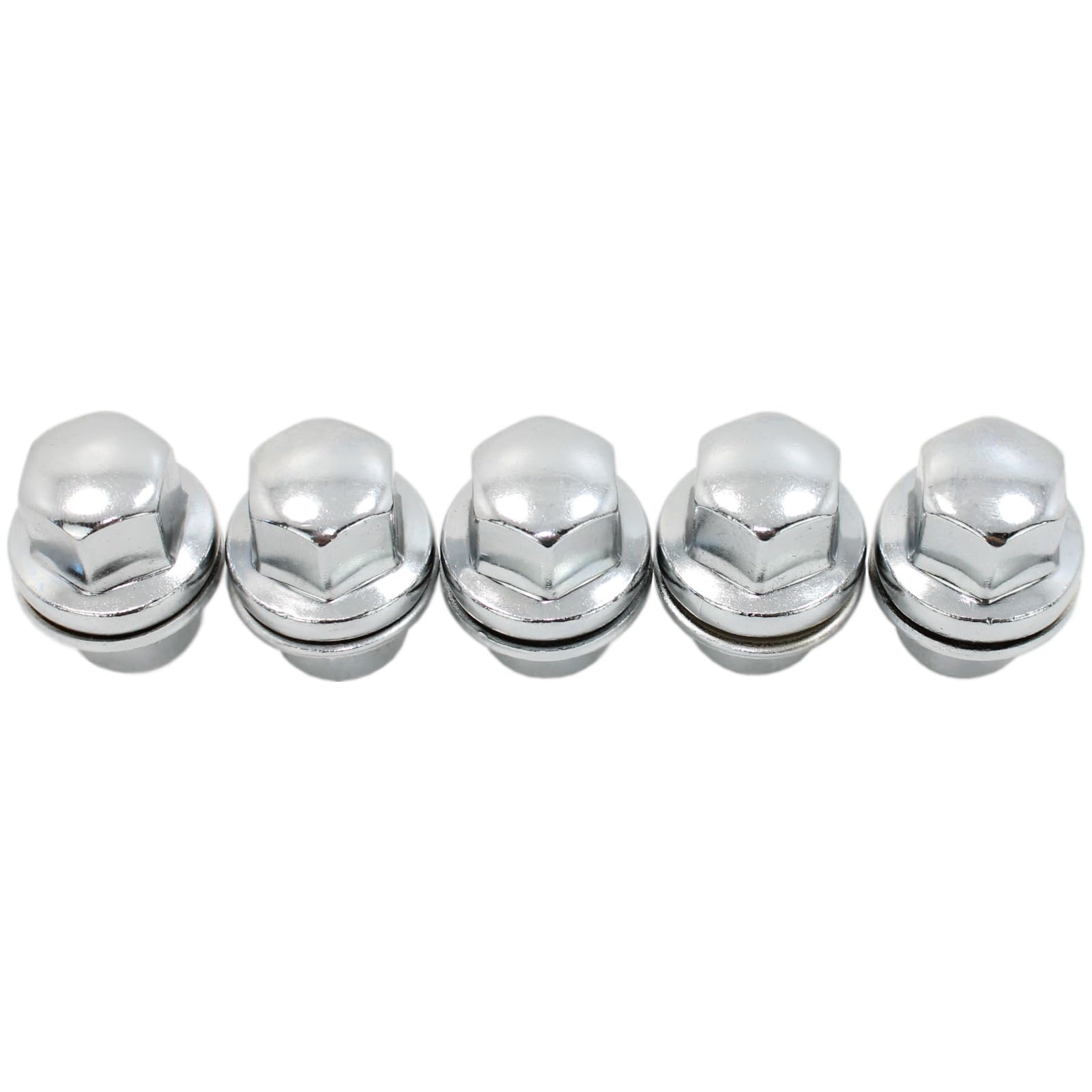 5 tuercas de aleación para llantas de Land Rover Defender L663 Discovery 3 4 5 Range Rover L322 L405 Range Rover Sport L320 L494 LR068126 RRD500510 RRD500590, cromadas, acero inoxidable