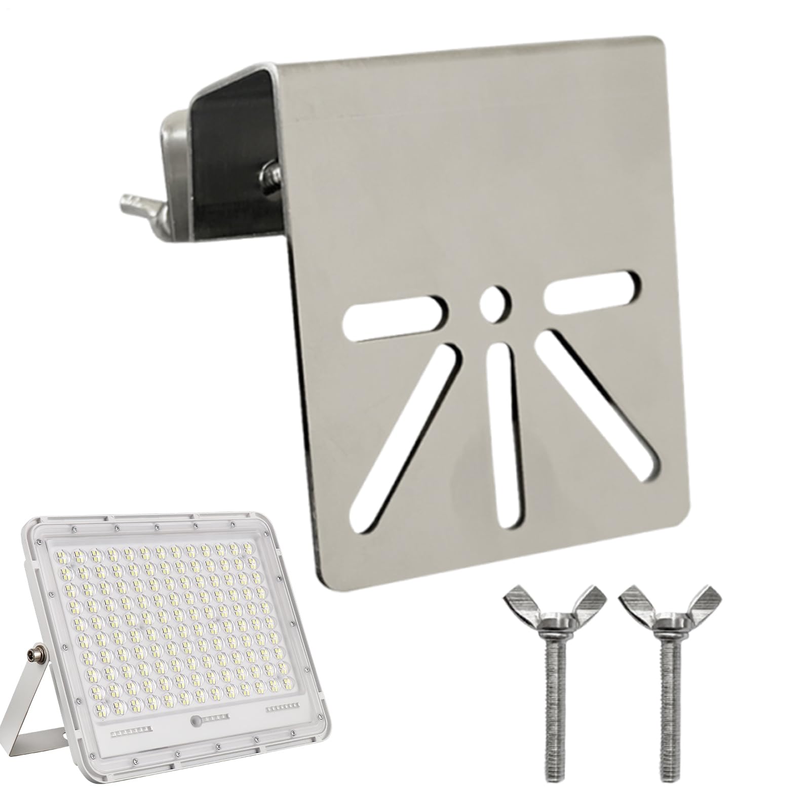 Supports de caméra d'angle extérieur en acier inoxydable pour vidéosurveillance
