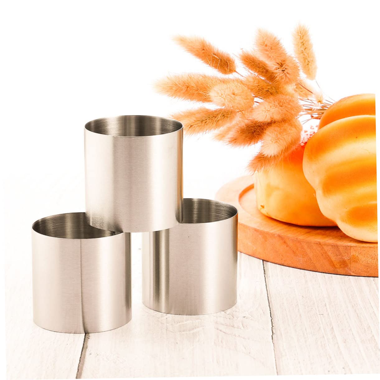 UPKOCH Lot De 6 Mini Moules à Gâteau En Acier Inoxydable - Moule à