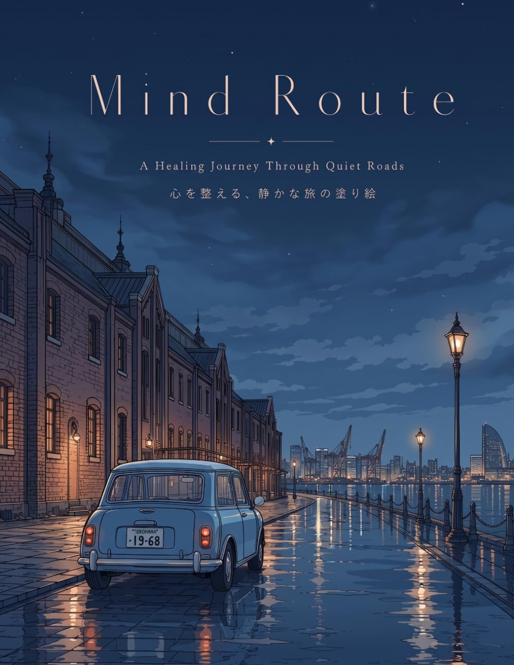 Mind Route: 心を整える、静かな旅の塗り絵
