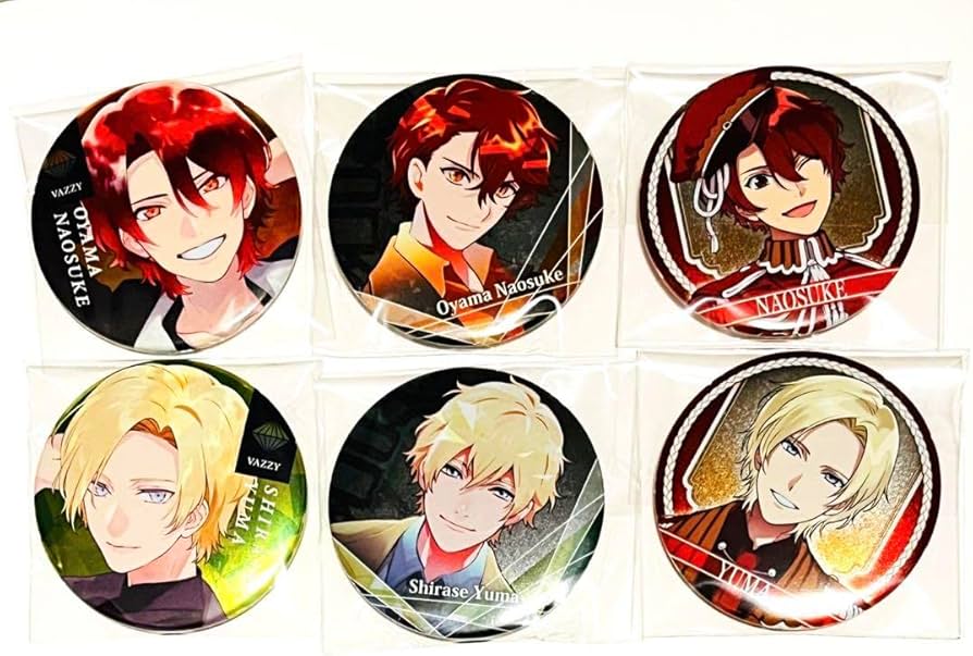 VAZZROCK バズロ 大山直助 缶バッジ 54個 VAZZROCK バズロ 大山直助 缶