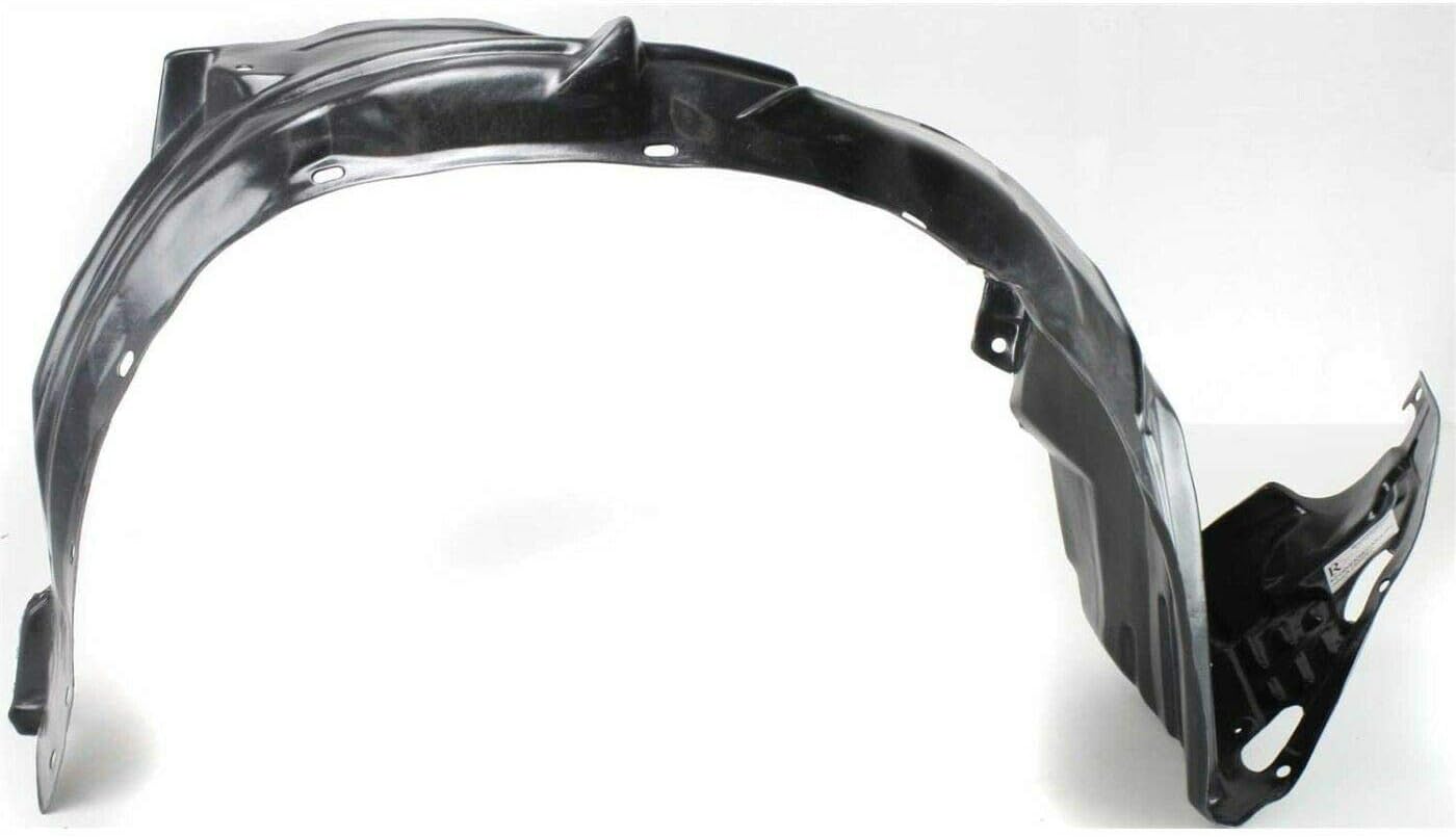 Wajir Splash Shield for Honda for Accord DX 03-05 & EX/LX 03-07 & Value Package 06-07 Front LH & Set of 2 Wheel Liner-Part Name 14868794 74151SDCA00 WJR0301
