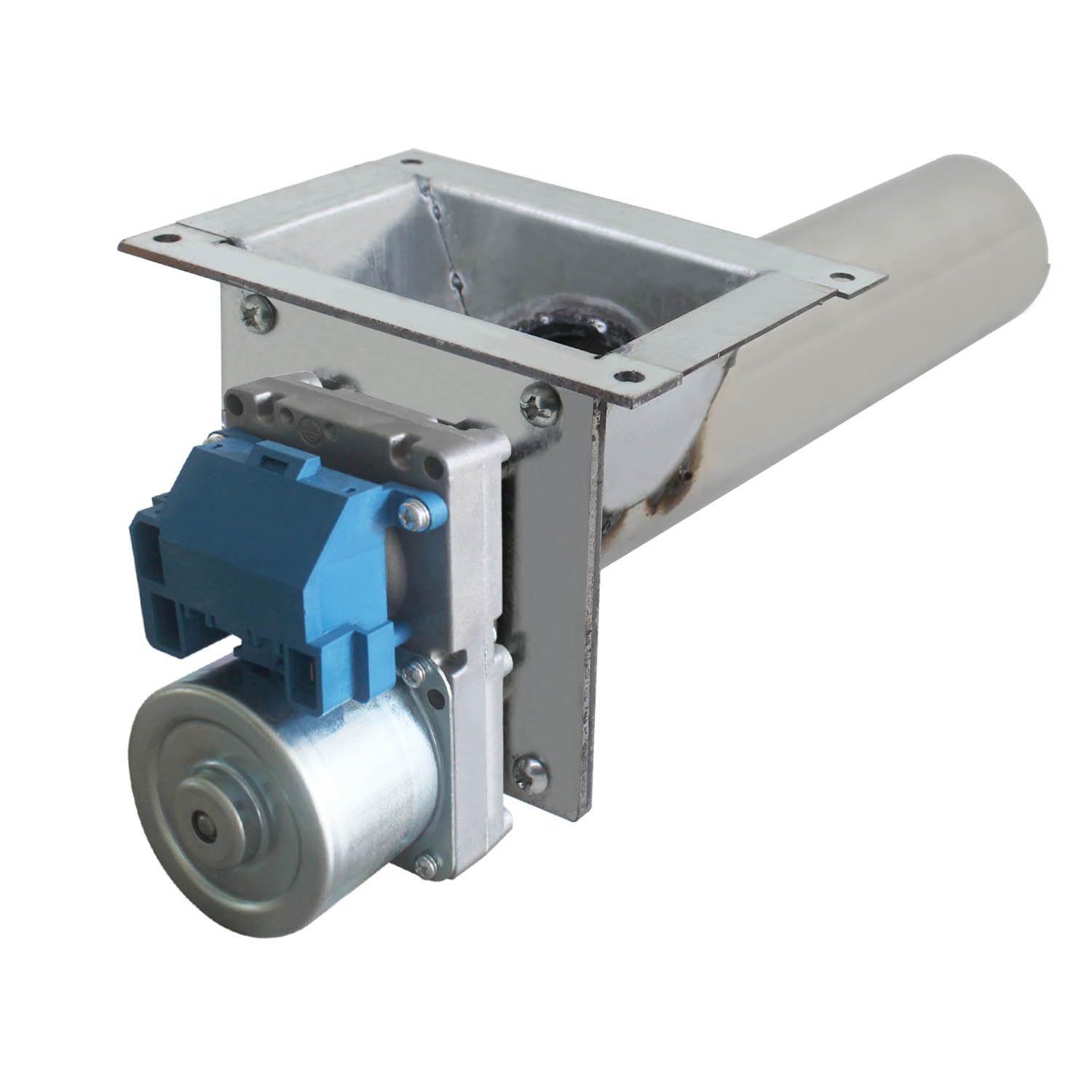 Zestaw podajnik do piec na pellet 2rpm 3rpm ślimak do podajnika kotła żmijka podajnik ślimakowy z motoreduktor podajnikiem (3 rpm)