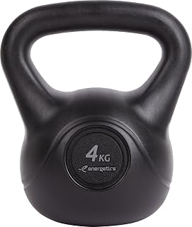 ENERGETICS Placas de entrenamiento con pesas rusas con mancuernas, color negro/gris oscuro, talla única