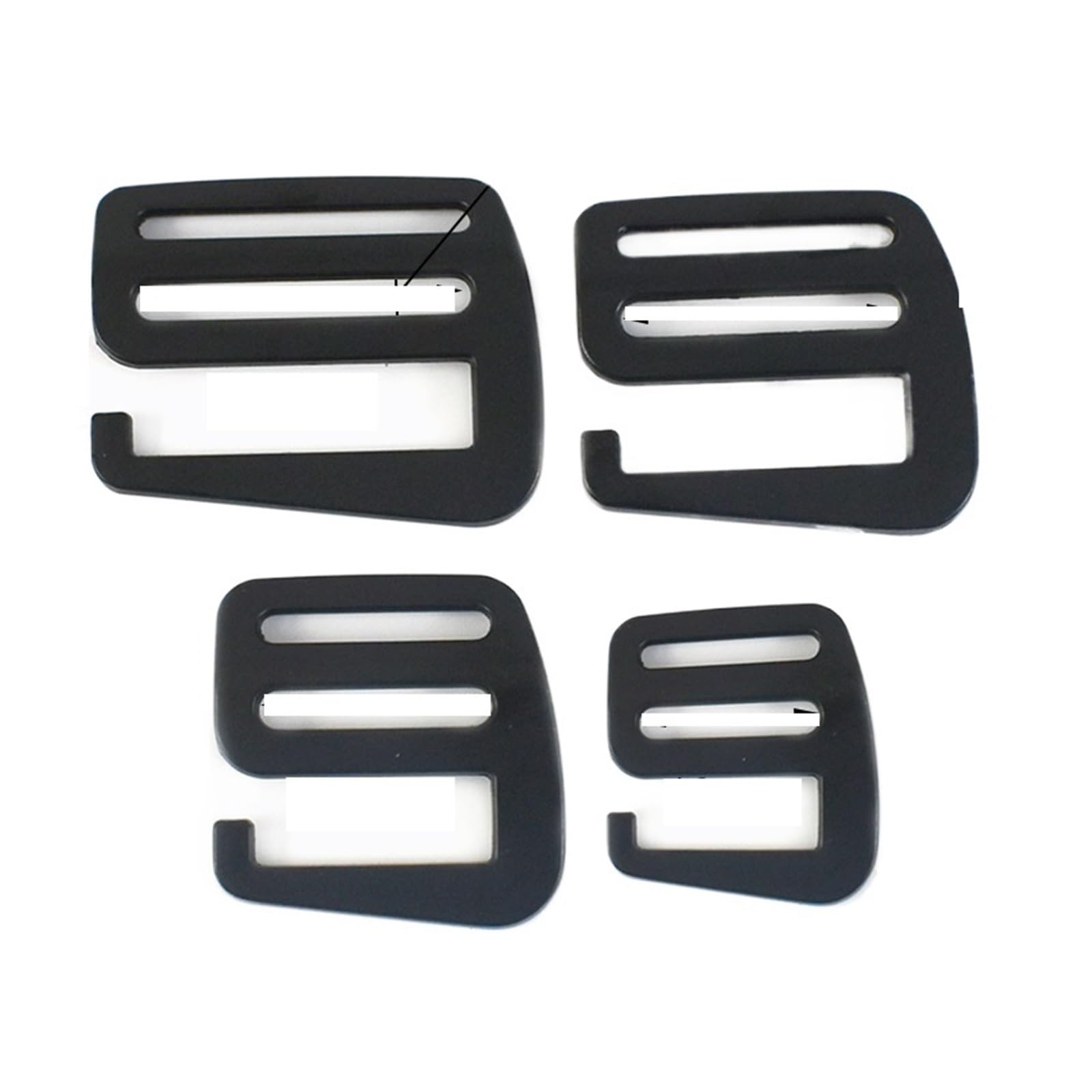 Metall Schnallen 5/10 Stück 20–38 mm Metall-G-Hakenschnallen, Gurtband, Tri-Glide-Schiebeverschluss, Rucksack-Taschen, verstellbare Schnalle, Hardware-Zubehör