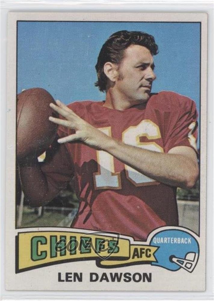 Len Dawson (Football Card) 1975 Topps [Base] 120 Collectibles & Fine Art