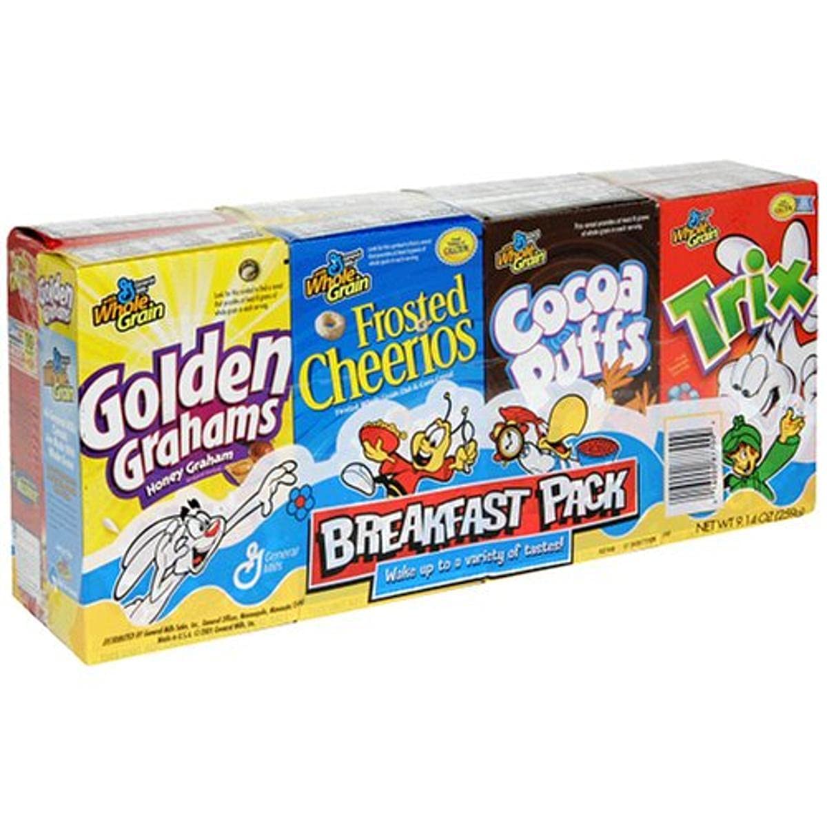 Buy General Mills Assorted Cereal Breakfast Pack, 8Count Single Serve