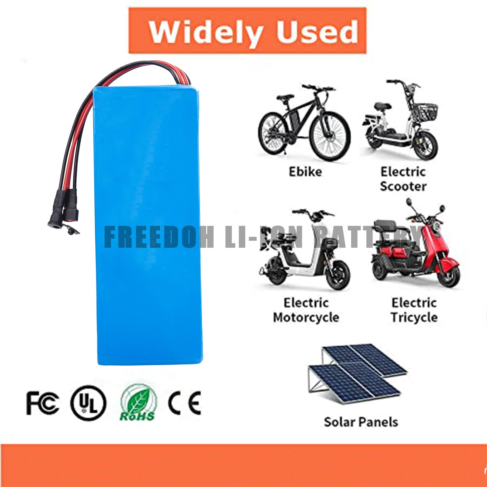 Amazon | 48V 電動自転車バッテリー 12Ah 14Ah 20Ah 電動自転車