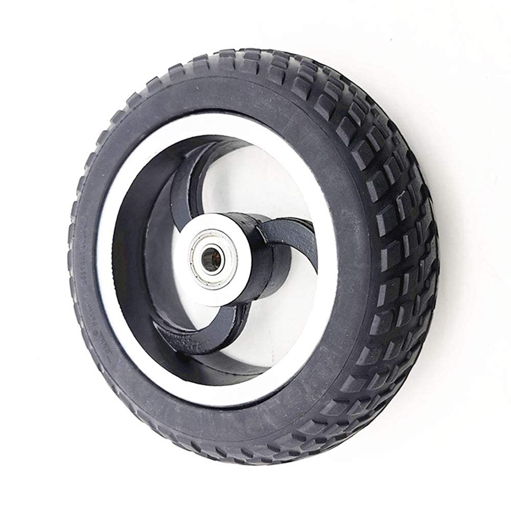 Neumáticos de Scooter eléctrico de 6 Pulgadas,neumáticos sólidos de Nido de Abeja no inflables 6x2,utilizados para reemplazar Las Ruedas Delanteras y traseras Completas del Scooter (10 mm)