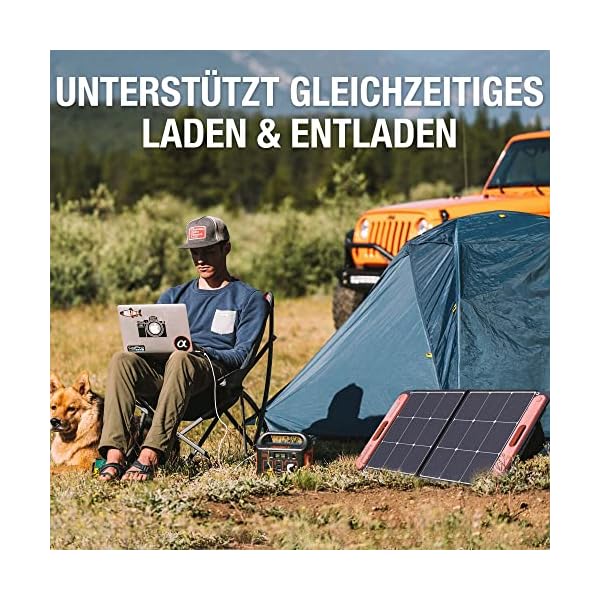Jackery Tragbare Powerstation Explorer 240 Solar Generator 240Wh mobile Stromversorgung mit reinen Sinuswellen 230v/200W Steckdose für Unterwegs Autoreise Outdoor-Aktivitäten wie Camping Grill Party – Bild 6