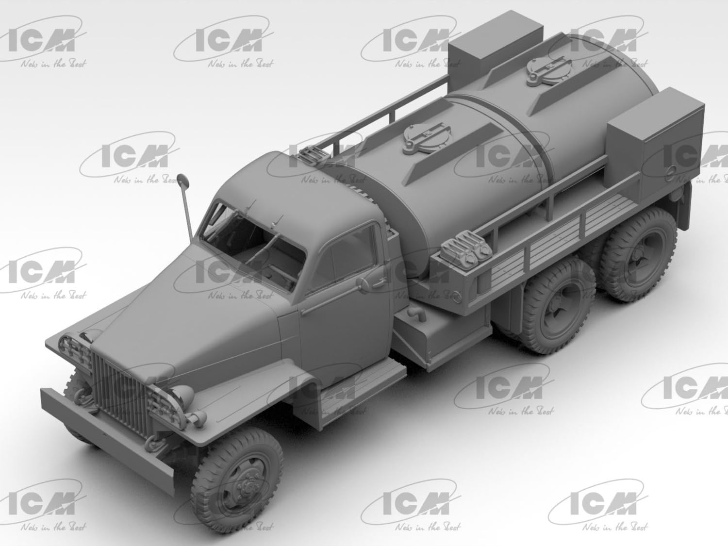 ICM 35492 - 1:35 Studebaker US6-U5, WWII US Gasoline Tank Truck - Neu
