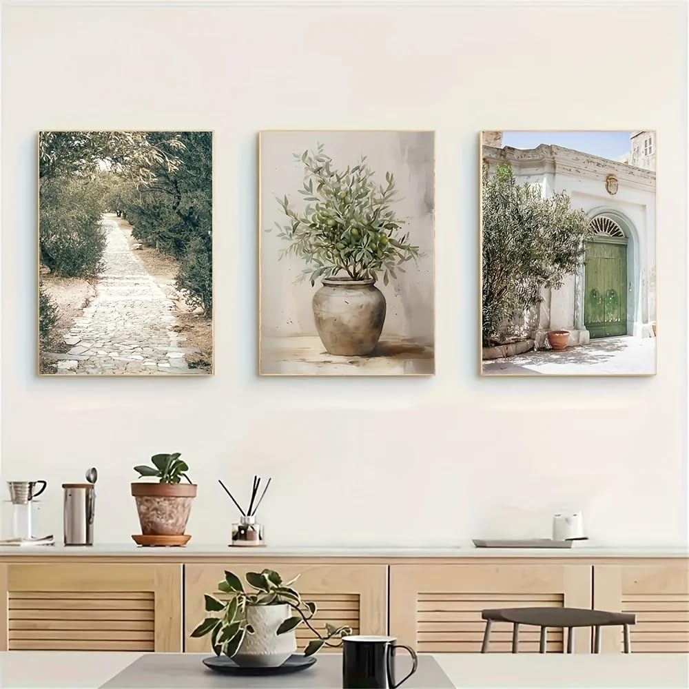 Cuadros de la ciudad de Taly para decoración de salón, láminas modernas estilo viaje de 50x70