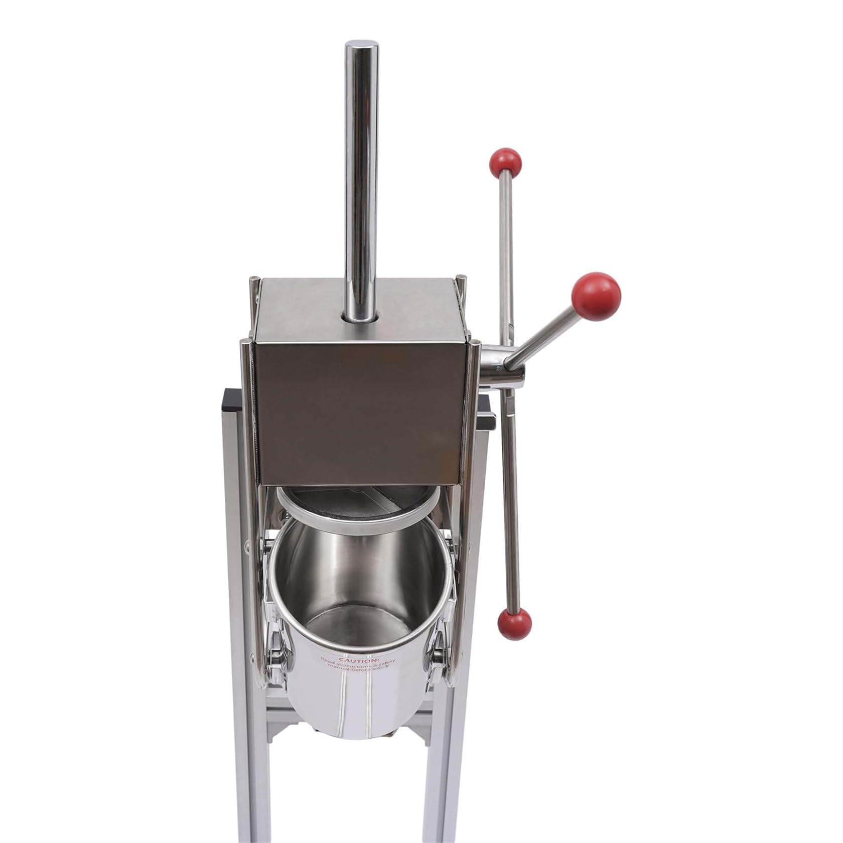 Machine à Churros Verticale Manuelle Robuste De 3l, 5l, 7l, Fabricant De Beignets Espagnols, Remplissage De Beignets De Fruits Latins En Acier Inoxydable, Avec Support De Travail En Forme De L,5L