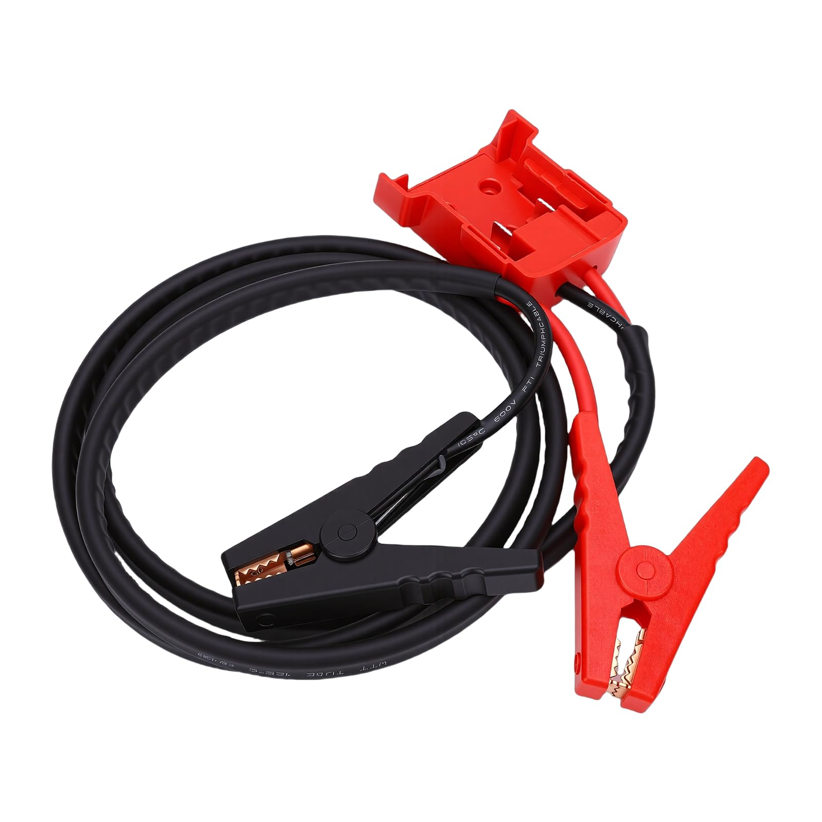 Cable de Arranque de Batería de 18 V a Prueba de Altas Temperaturas para Arranques Rápidos, Apto para Baterías M18, Camiones Ligeros, SUV, 1 Cable de Arranque (5.9FT)