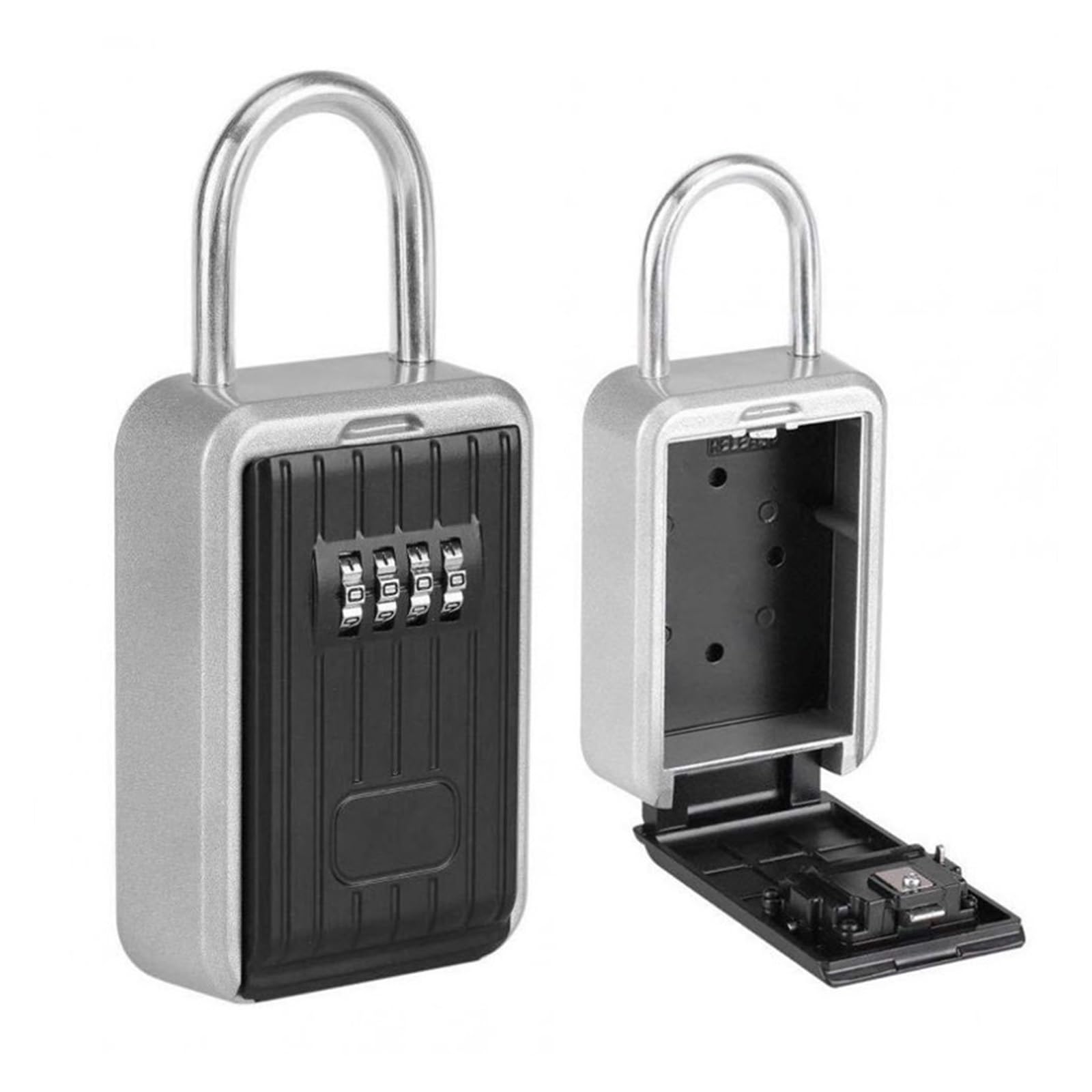 Coffre-Fort à clés Mural, Mini boîte à clés de Stockage avec Couvercle étanche à Combinaison à 4 Chiffres for Une Utilisation en extérieur,Durable et Protection(No Waterproof)