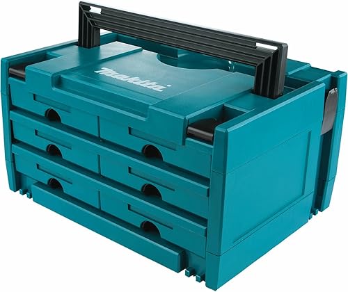 Makita P-84333 MAKPAC Caja de enclavamiento de 6 cajones, 8-1/2" x 15-1/2" x 11-5/8"