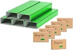 NatSumeBasics Black Metallic Staples 26/6 Standard Stapler Refill Staple, 1000pcs Colored Staples Per Pack Total 6 Pack 6000pcs (Black, 6 Pack)