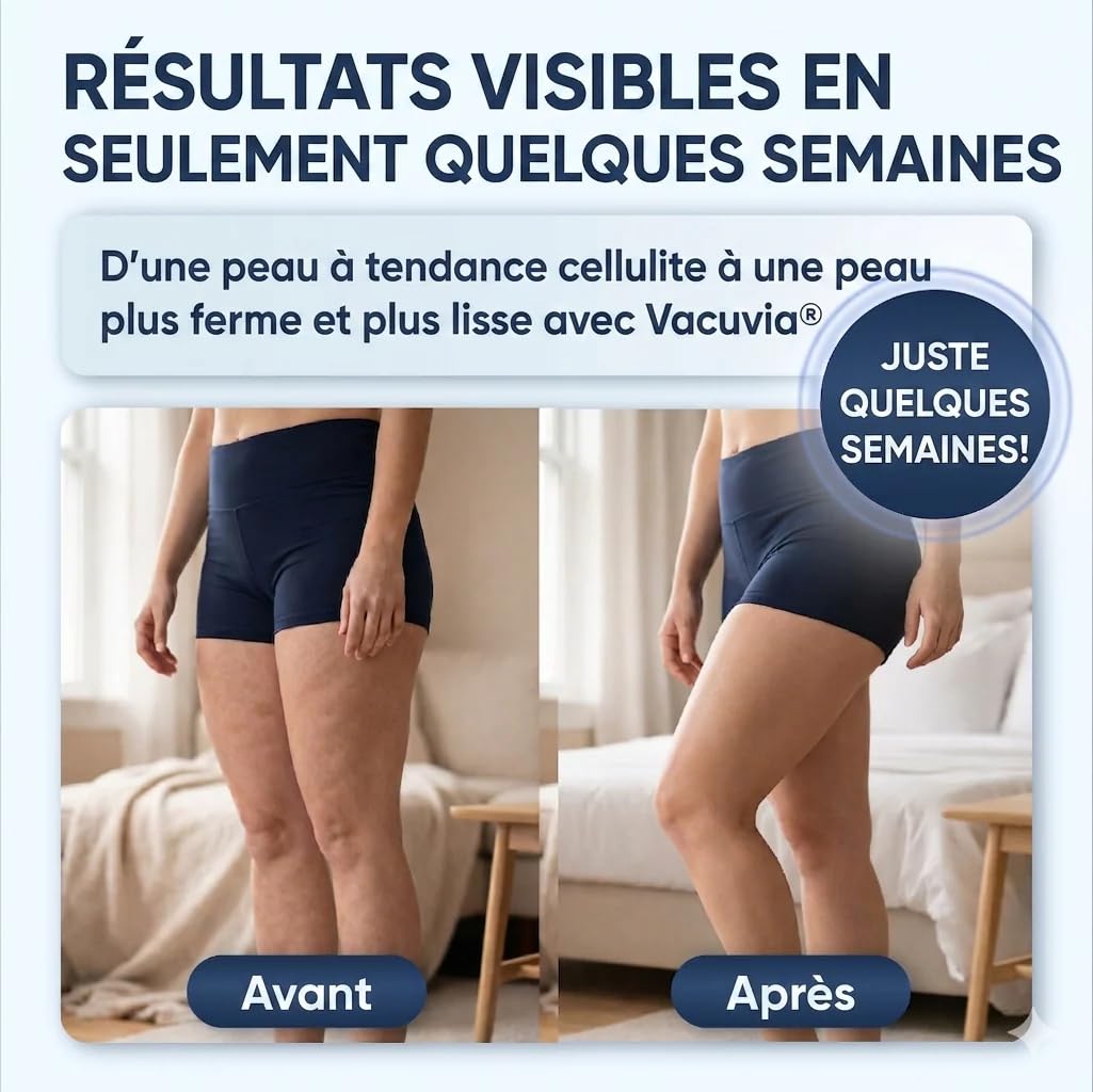 Vacuvia Massaggiatore Anticellulite Elettrico, Coppettazione e Gua Sha per Drenaggio Linfatico e Rimodellamento Corpo