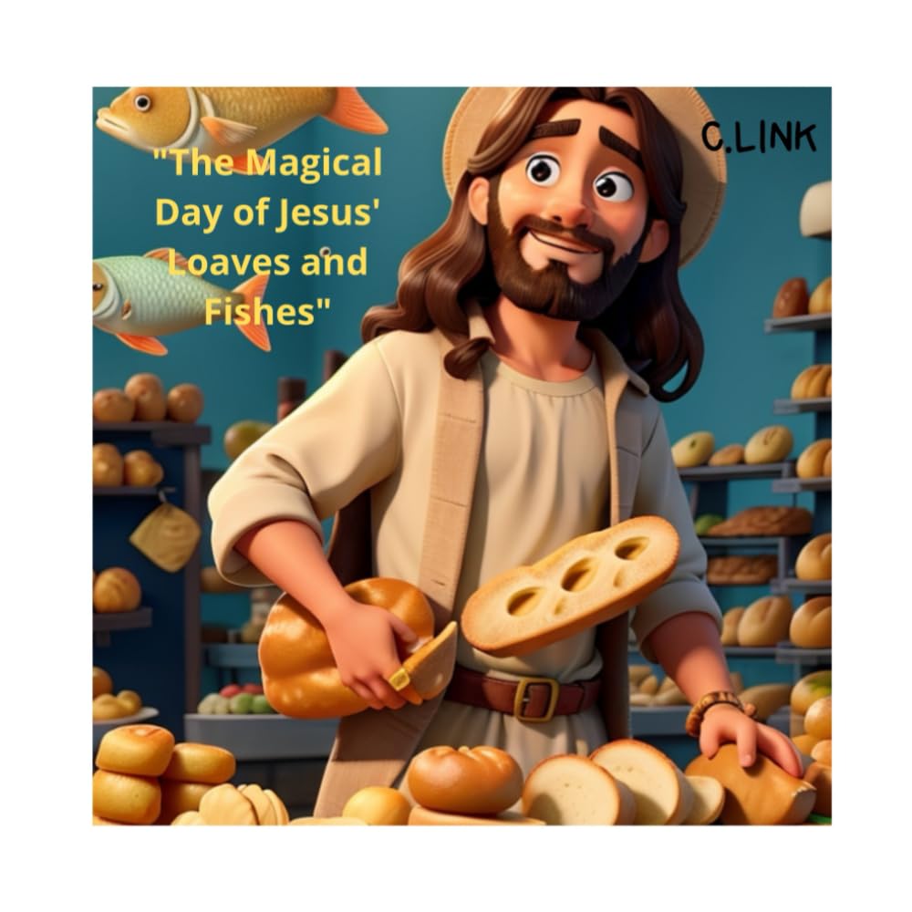 "The Magical Day of Jesus' Loaves and Fishes" (Bible Tales for kids)