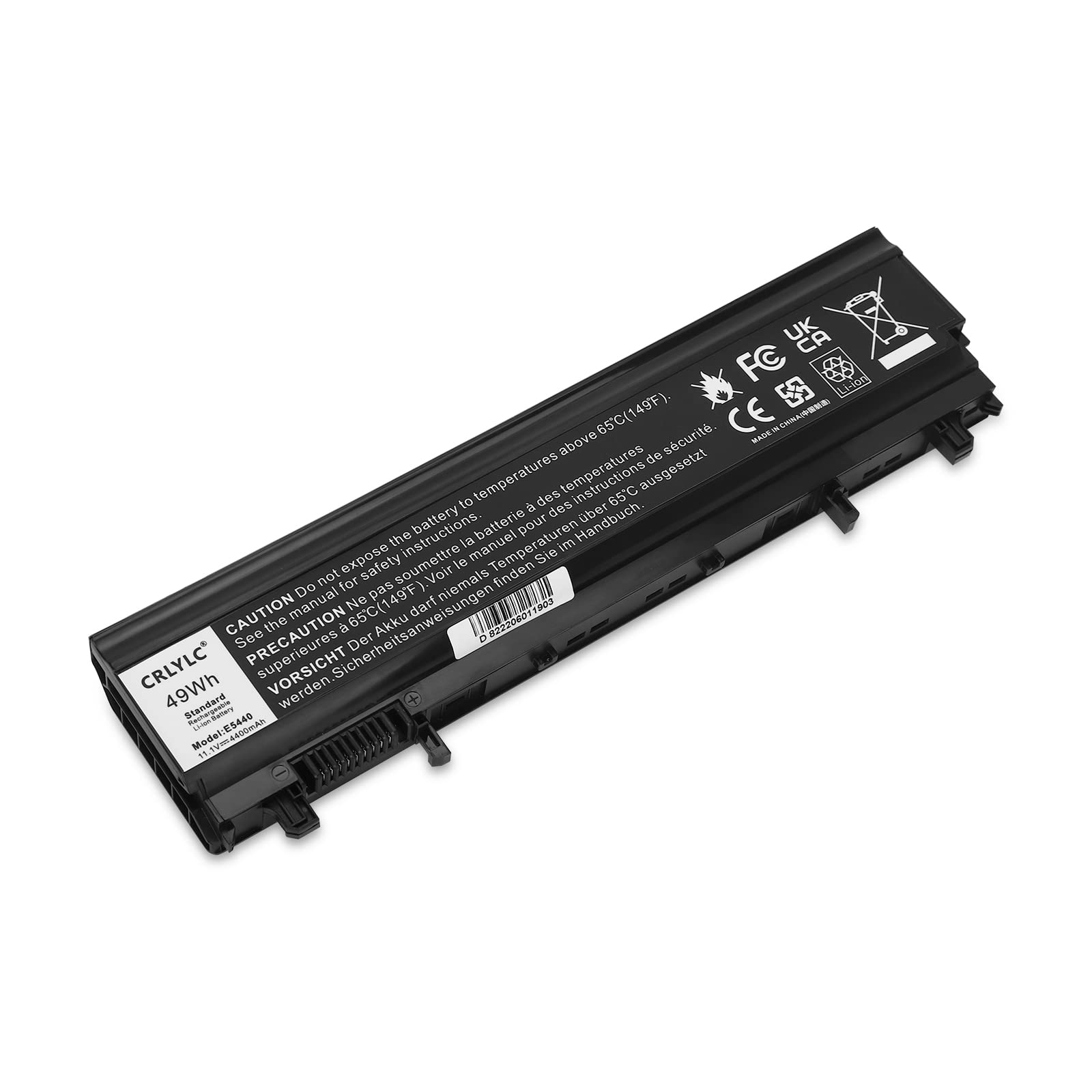 CRLYLC VV0NF VVONF Laptop Battery for Dell Latitude E5440 15 E5540 P44G P44G001 N5YH9 WGCW6 451-BBIE 0CXF66 M7T5F FT6D9 VJXMC 451-BBIF 97OV9 9TJJJ2J 2J TU211 NVWGM 970V9 3K7J7 451-BBID 7W6KO CXF66
