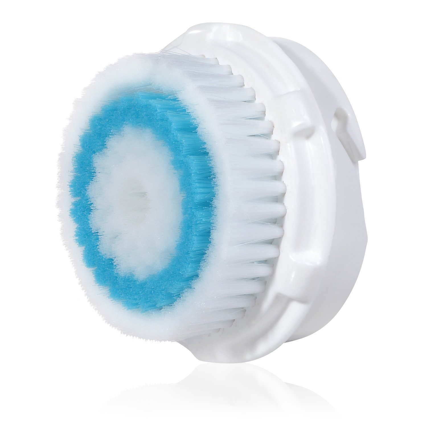 1 x têtes pour brosse E-Cron. Compatible Rechange pour Clarisonic nettoyage facial pour la peau en profondeur des pores, Mia 1, 2, 3 (Aria), Smart Profile, Alpha Fit, Plus, Sonic Radiance
