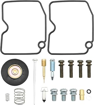 Anxingo Carburetor Repair Kit Replacement for Arctic Cat 500 400 4x4 Auto Carb 2004-2007