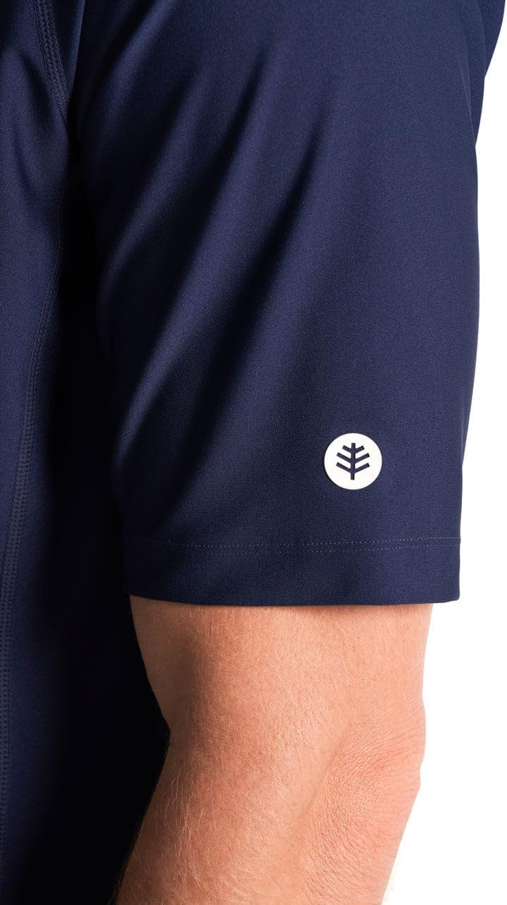Men's Short Sleeve Swim Shirt - UPF 50+ Sun Protection - Hightide