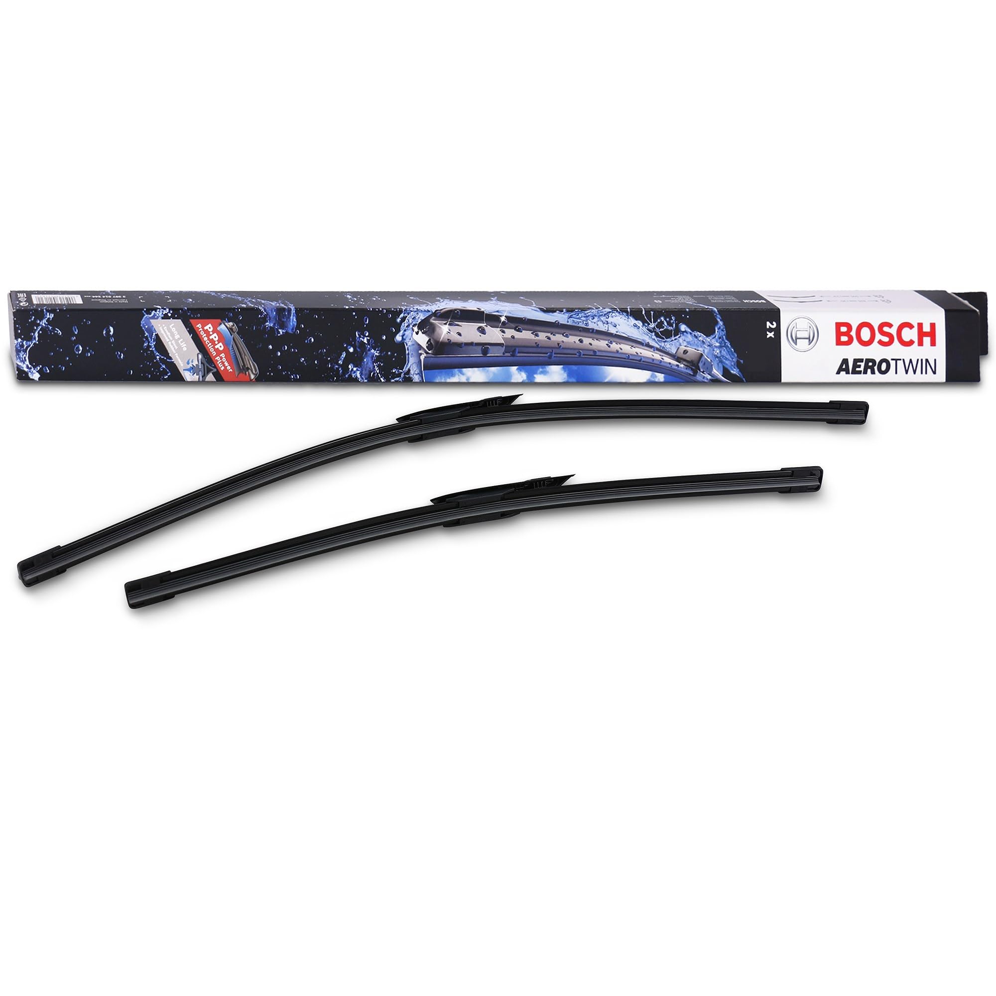 Bosch A984S Aerotwin Windscreen Wiper, Length: 650/475 mm, Set for Windscreen