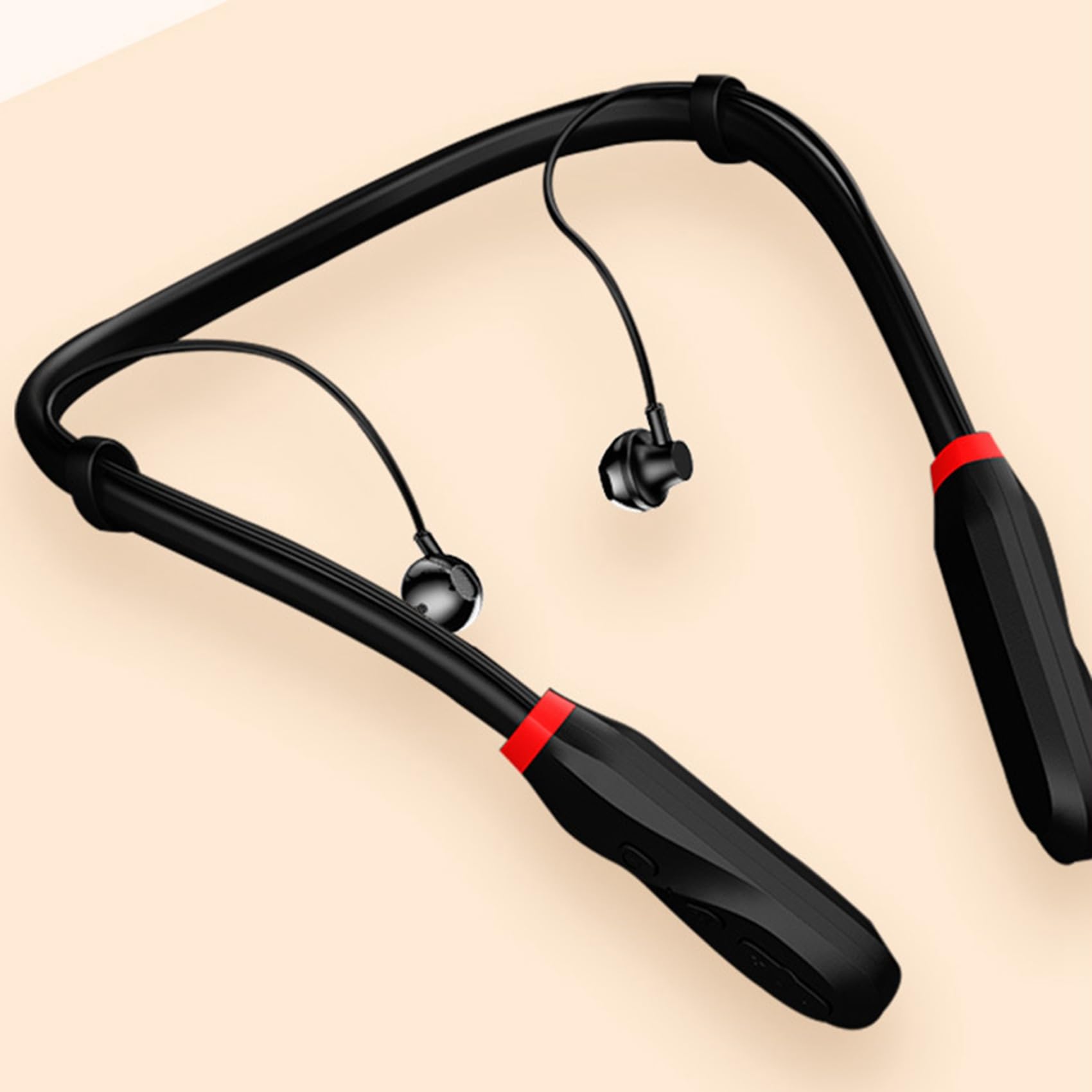 3X Cuffie Bluetooth con Archetto da Collo, Auricolari Stereo Wireless con Microfono e Durata di Riproduzione Extra Lunga, Auricolari Sportivi Impermeabili