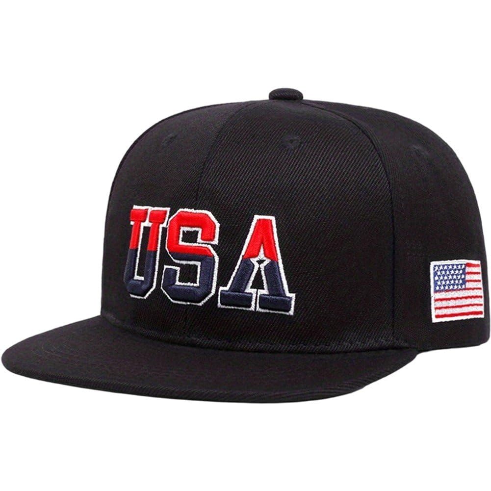 USA haftowana czapka baseballowa unisex czapki hip-hopowe vintage regulowana czapka typu snapback czapka trucker czapka przeciwsłoneczna dla mężczyzn kobiet