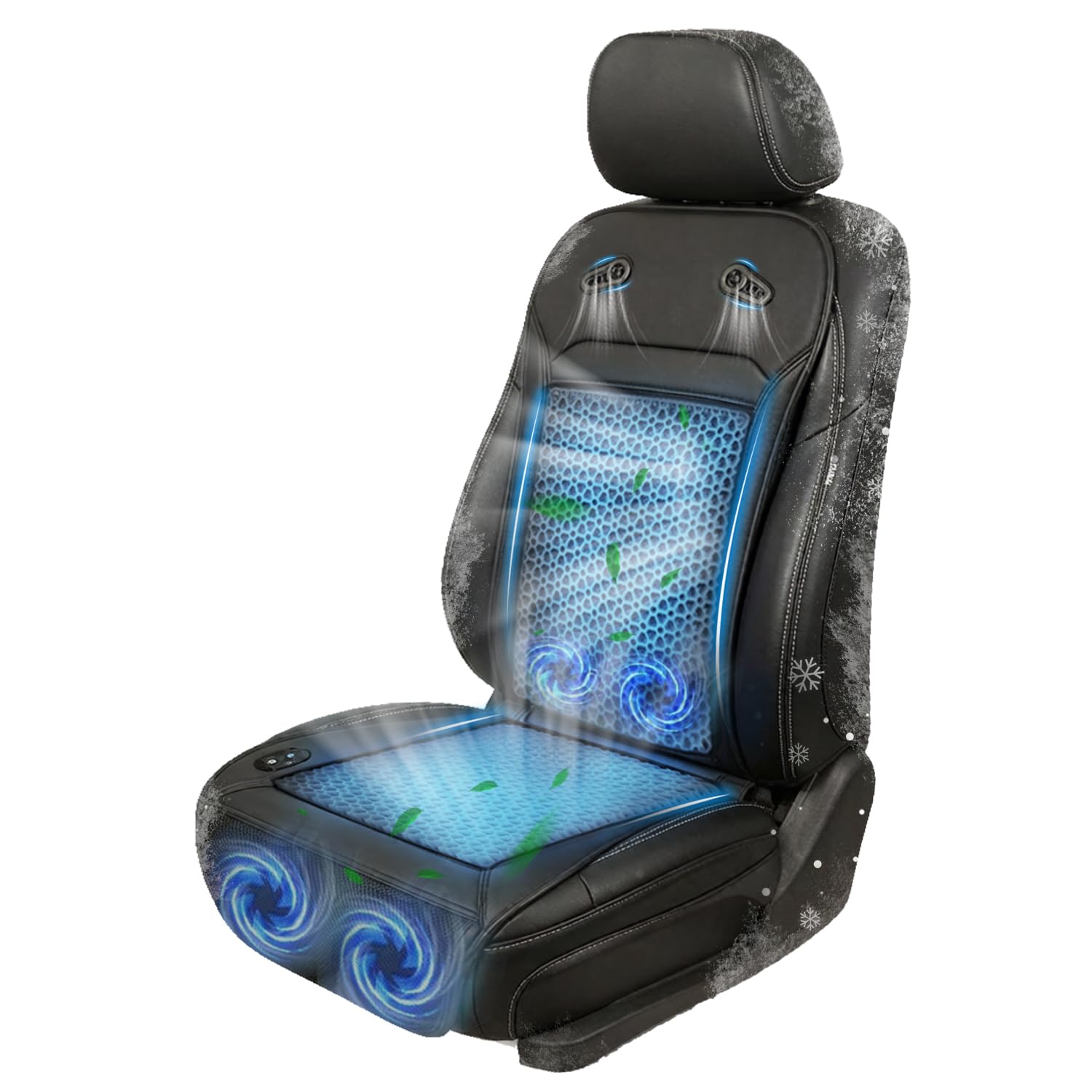 2026新進化 車シートクーラー 外付けファン式 本体　本日割引中です。 Amazon.co.jp: SMARTABL シートクーラー 車 クールシート 2026新進化