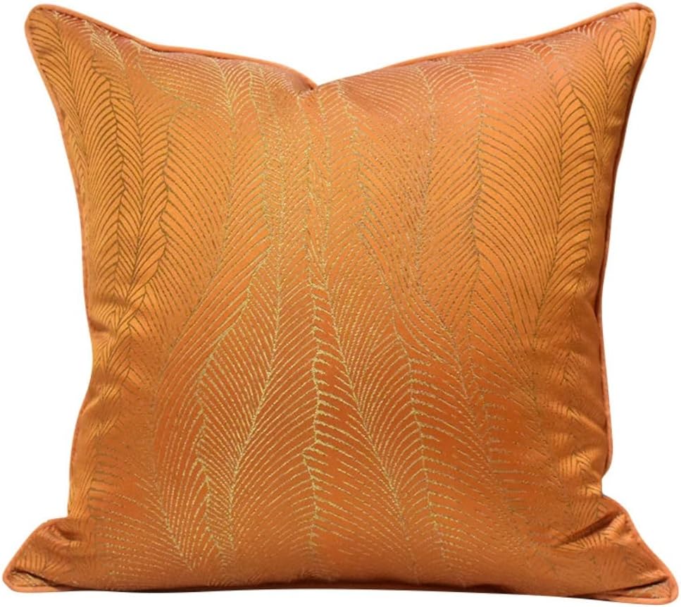 HBJWOV Soft Decoration Fabric Backrest Bag Floating Window Living Room Sofa Pillow Cover